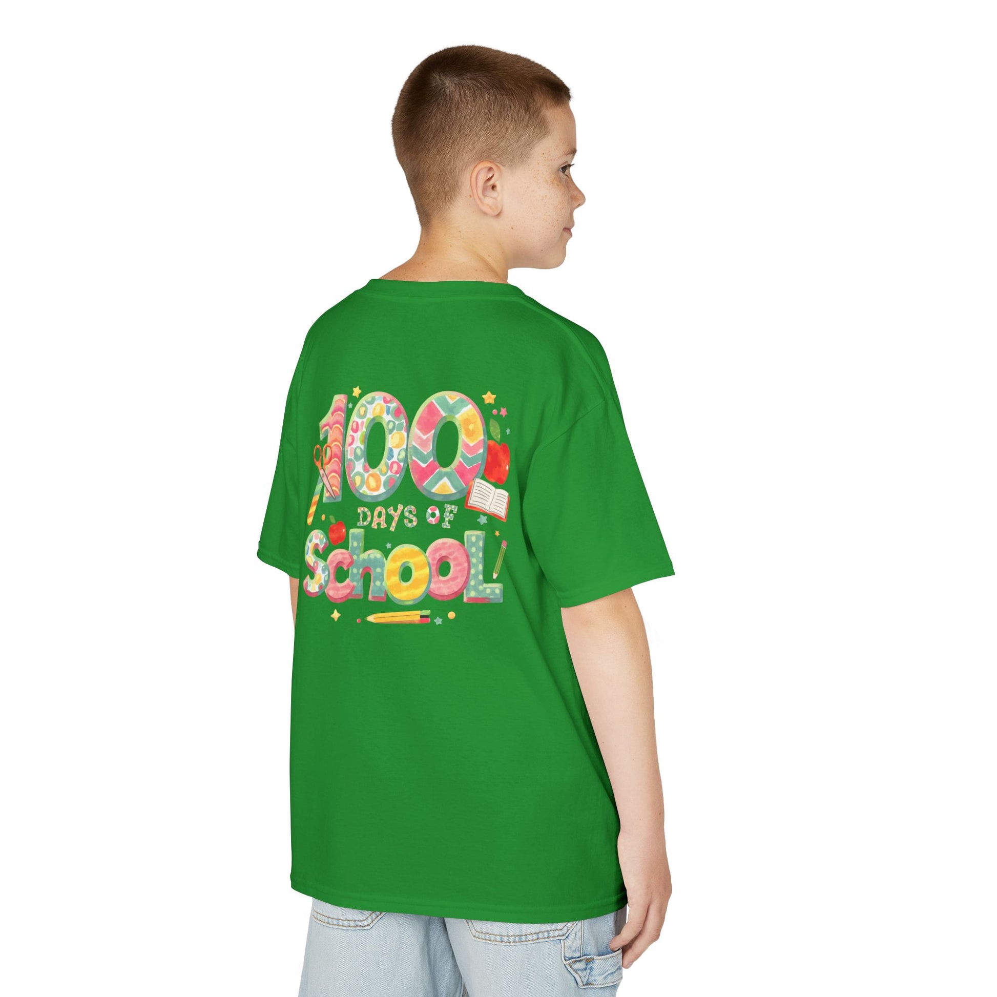 Kids School Celebration Tee - 100 Days of School, Class Shirt, Back to School Outfit, Fun Teacher Gift, Kids Education Apparel