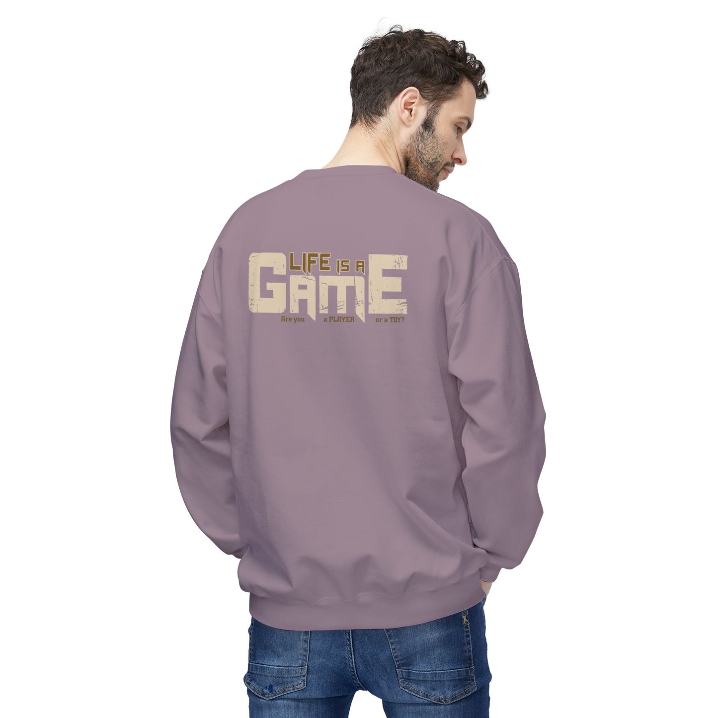Game Life Unisex Sweatshirt, Soft Sweatshirt, Gamer Gift, Casual Wear, Birthday Gift, Inspirational Apparel