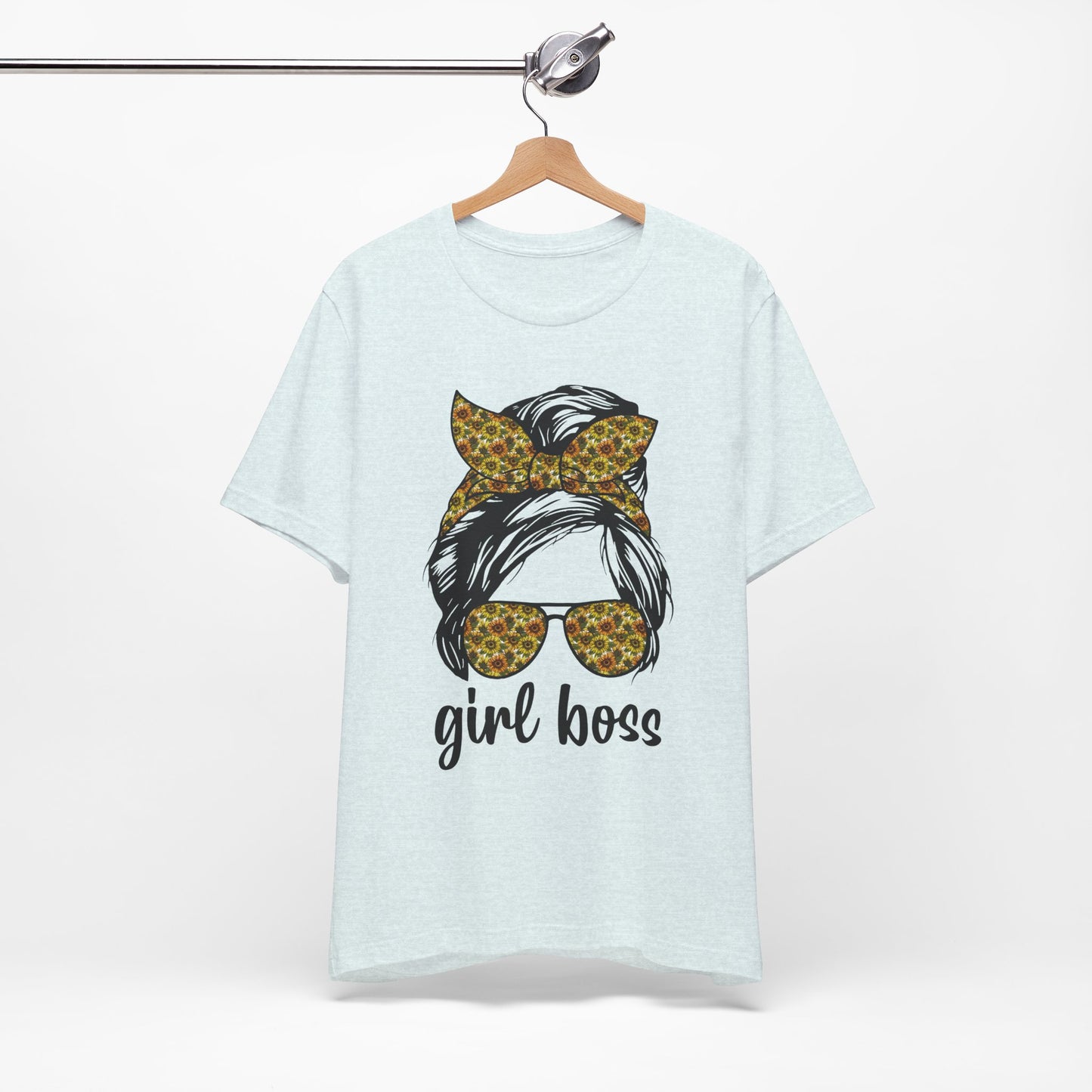 Stylish Girl Boss Tee: Empowerment Shirt for Women, Casual Outfit, Trendy Gift, Birthday Apparel, Motivational Fashion