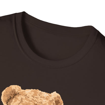 Casual Graphic Tee: Trendy Bear Design, Fun Unisex T-Shirt, Perfect for Gifts, Casual Wear, Everyday Style