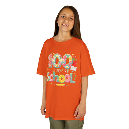 Kids School Celebration Tee - 100 Days of School, Class Shirt, Back to School Outfit, Fun Teacher Gift, Kids Education Apparel