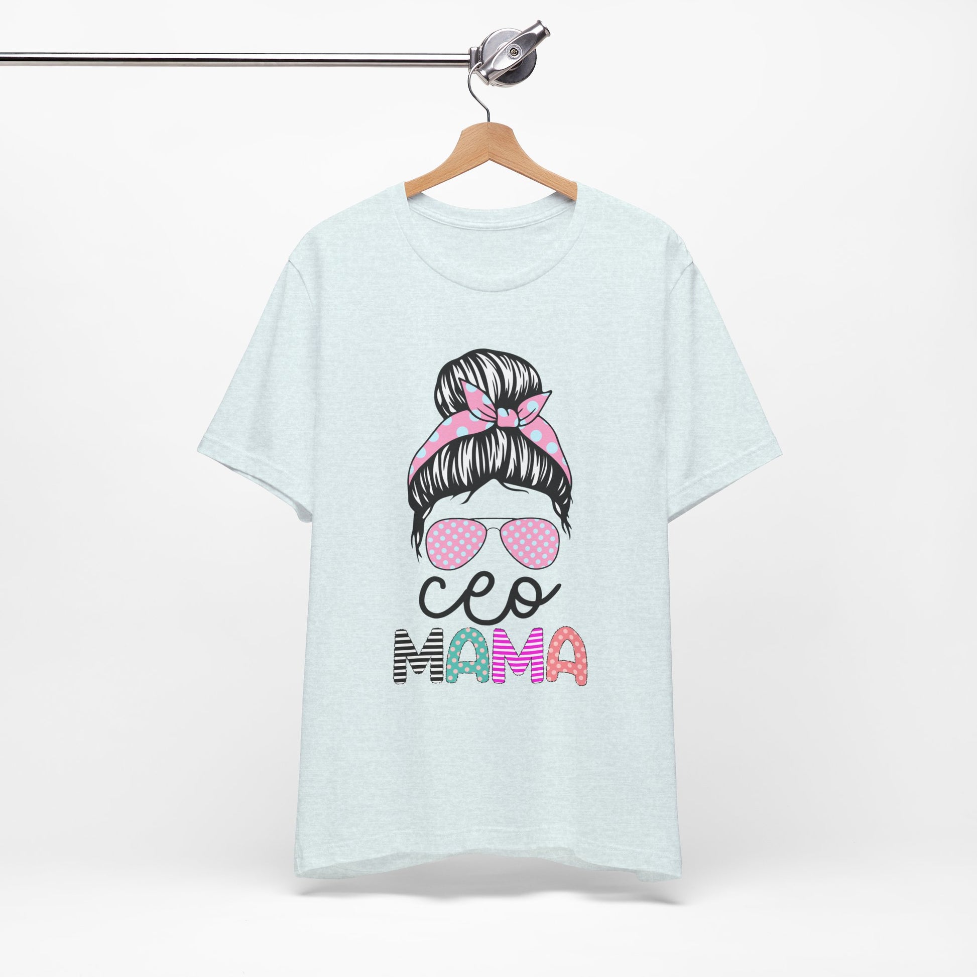 CEO Mama Graphic Tee, Unisex T-Shirt for Moms, Gift for New Mothers, Casual Summer Top, Fun Parenting Apparel, Mother's Day Gift