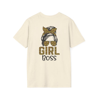 Chic Girl Boss T-Shirt, Empowerment Tee, Gift for Her, Motivational Shirt, Women’s Empowerment Apparel