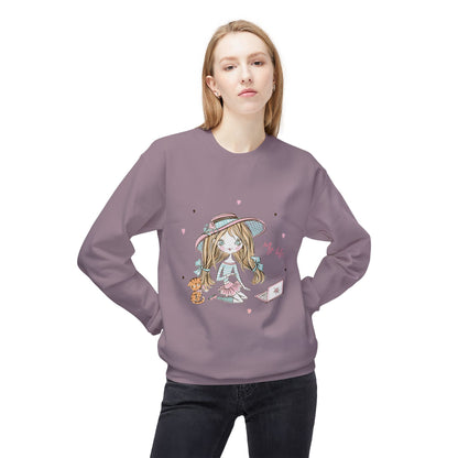 Cute Illustrated Crewneck Sweatshirt, Cozy Everyday Wear, Gift for Her, Fun Fashion, Casual Outfit, Birthday Present