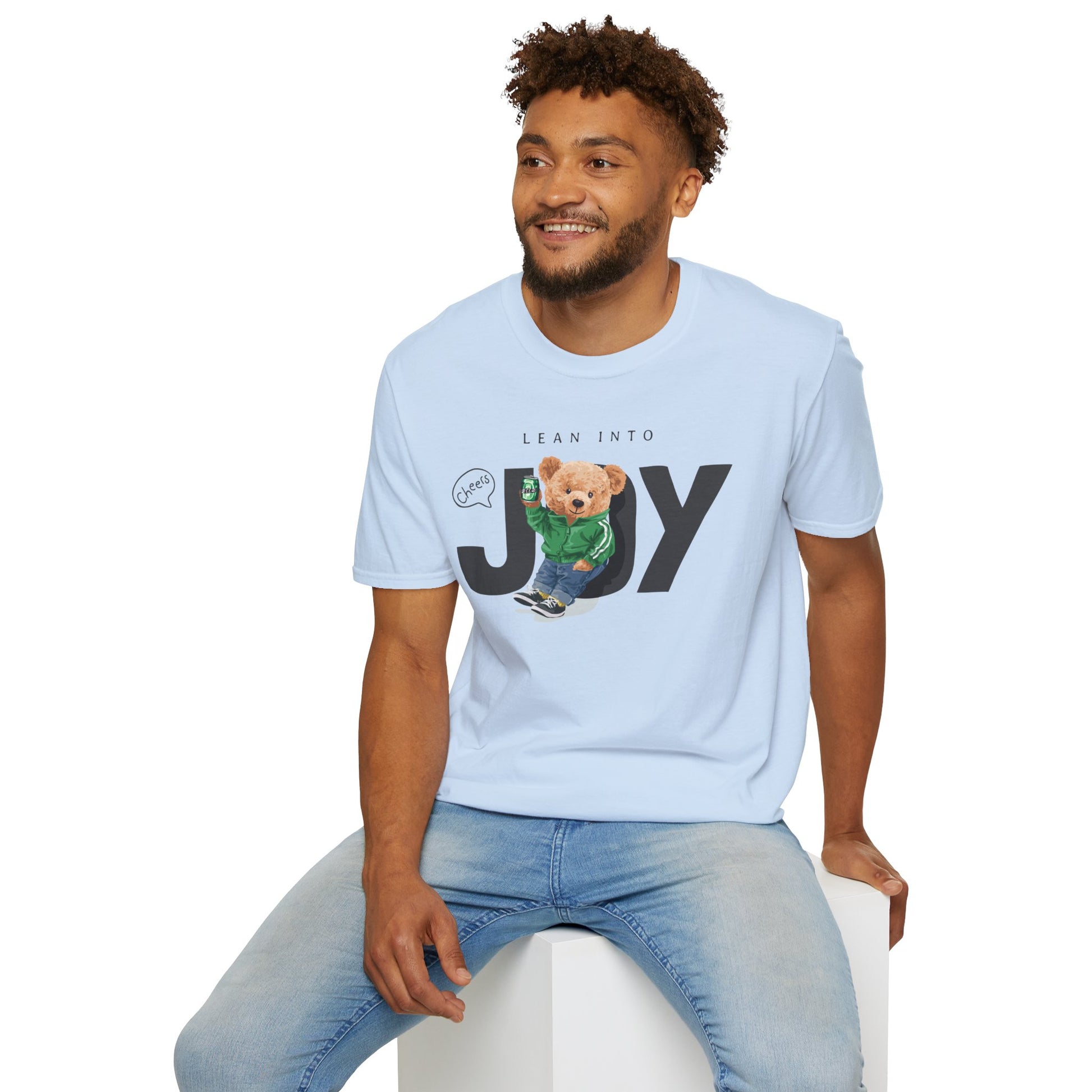 Joyful Animal Graphic T-Shirt, Unisex Tee, Cute Gift for Animal Lovers, Birthday Present, Casual Wear, Everyday Comfort