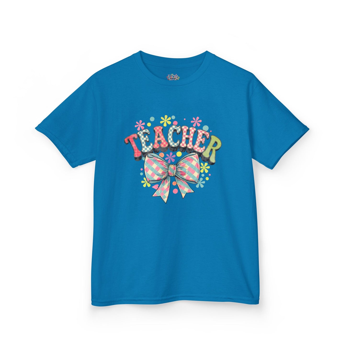 Cute Teacher Kids T-Shirt, Back to School Gift, Classroom Shirt, Kids Apparel, Teacher Appreciation Shirt, Fun Kids Tee Sapphire