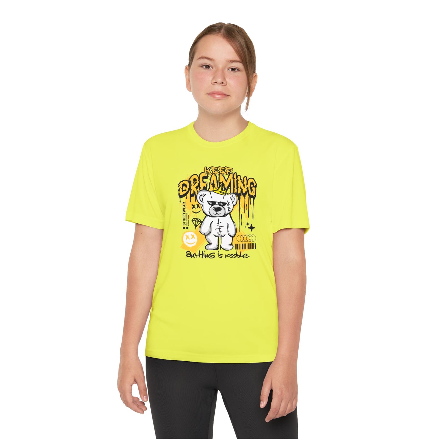 Keep Dreaming Youth Tee, Motivational Shirt, Children's Adventure Clothing, Birthday Gift, Cute Graphic Tee, Playful Style