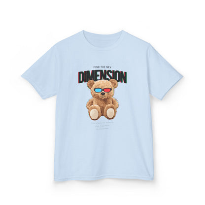 Kids Teddy Bear Graphic Tee, Fun Kids T-Shirt, Cute Gift for Children, Birthday Tee, Playful Shirt for Little Ones Light Blue