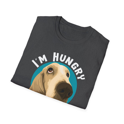 Hungry Boss Dog T-Shirt, Unisex Pet Lover Tee, Funny Animal Shirt, Gift for Dog Owners, Casual Style for Dog Lovers