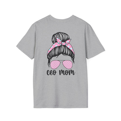 CEO Mom T-Shirt: Casual Gift for Mother's Day, Birthday, or Everyday Wear, Perfect for Stylish Moms