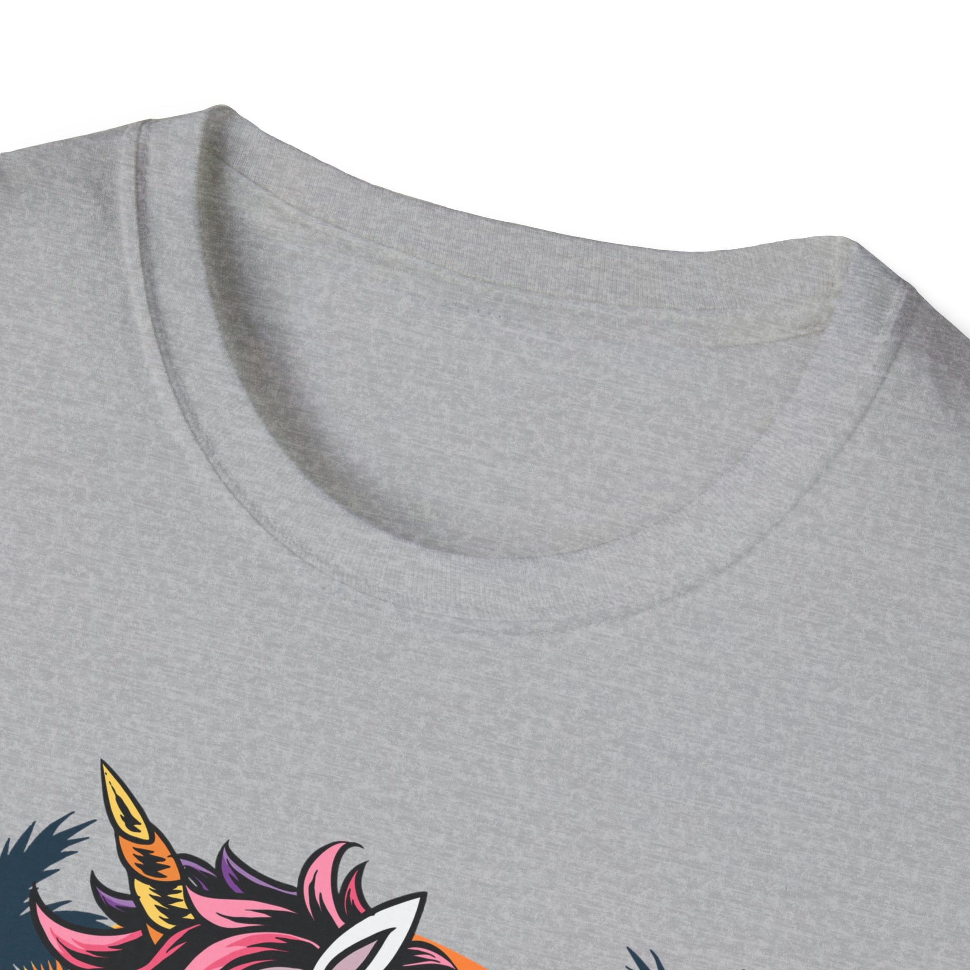 Skateboarding Unicorn T-Shirt, Cute Graphic Tee for Teens, Fun Summer Wear, Gifts for Unicorn Lovers, Beach Day Outfit