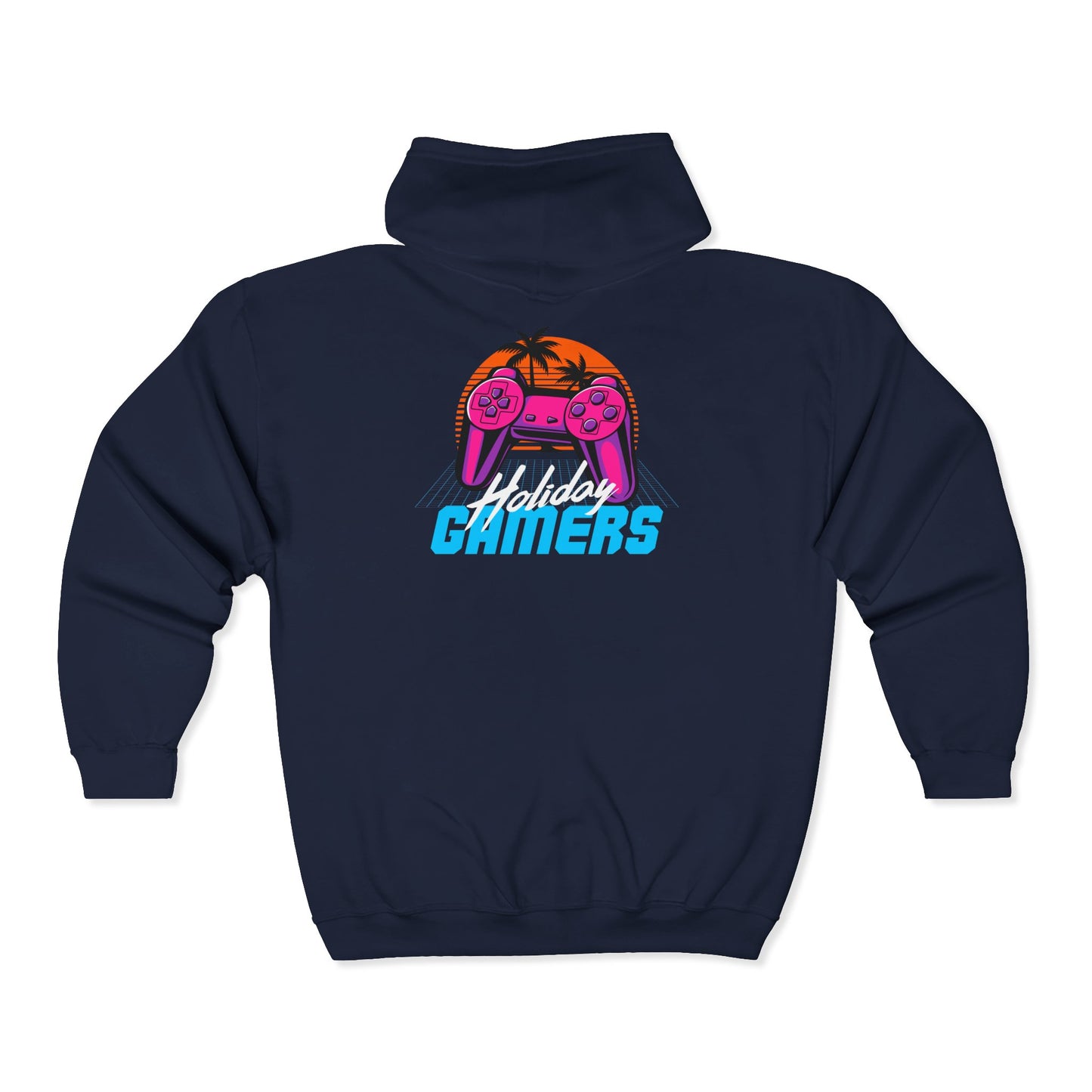 Unisex Gamers Zip Hoodie | Perfect for Gaming Enthusiasts, Comfortable Layering for All Seasons, Gift for Gamers, Stylish Sweatshirt