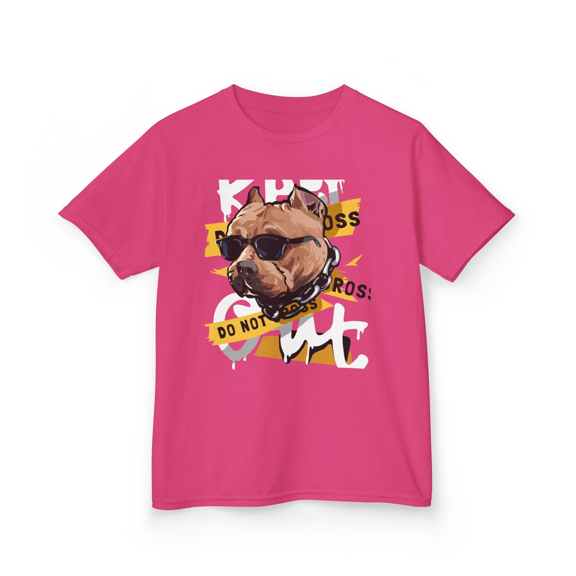 Cool Dog Graphic Kids Tee, Kids T-Shirt, Dog Lover Gift, Funny Animal Shirt, Birthday Gift, Casual Wear