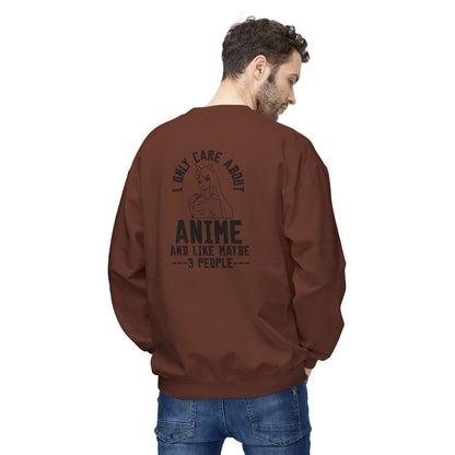 Anime Lover Crewneck Sweatshirt - Perfect for Gift, Casual Wear, Cosplay, Anime Events, Pop Culture Enthusiasts