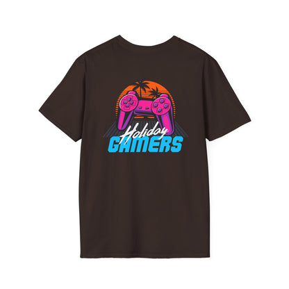 Retro Gamer T-Shirt, Gaming Shirt, Holiday Gift for Gamers, Cute Gaming Tee, Casual Gamer Apparel, Video Game Lover Top