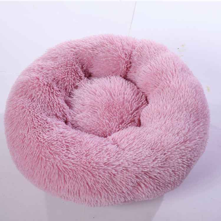 Plush pet nest Beige pink