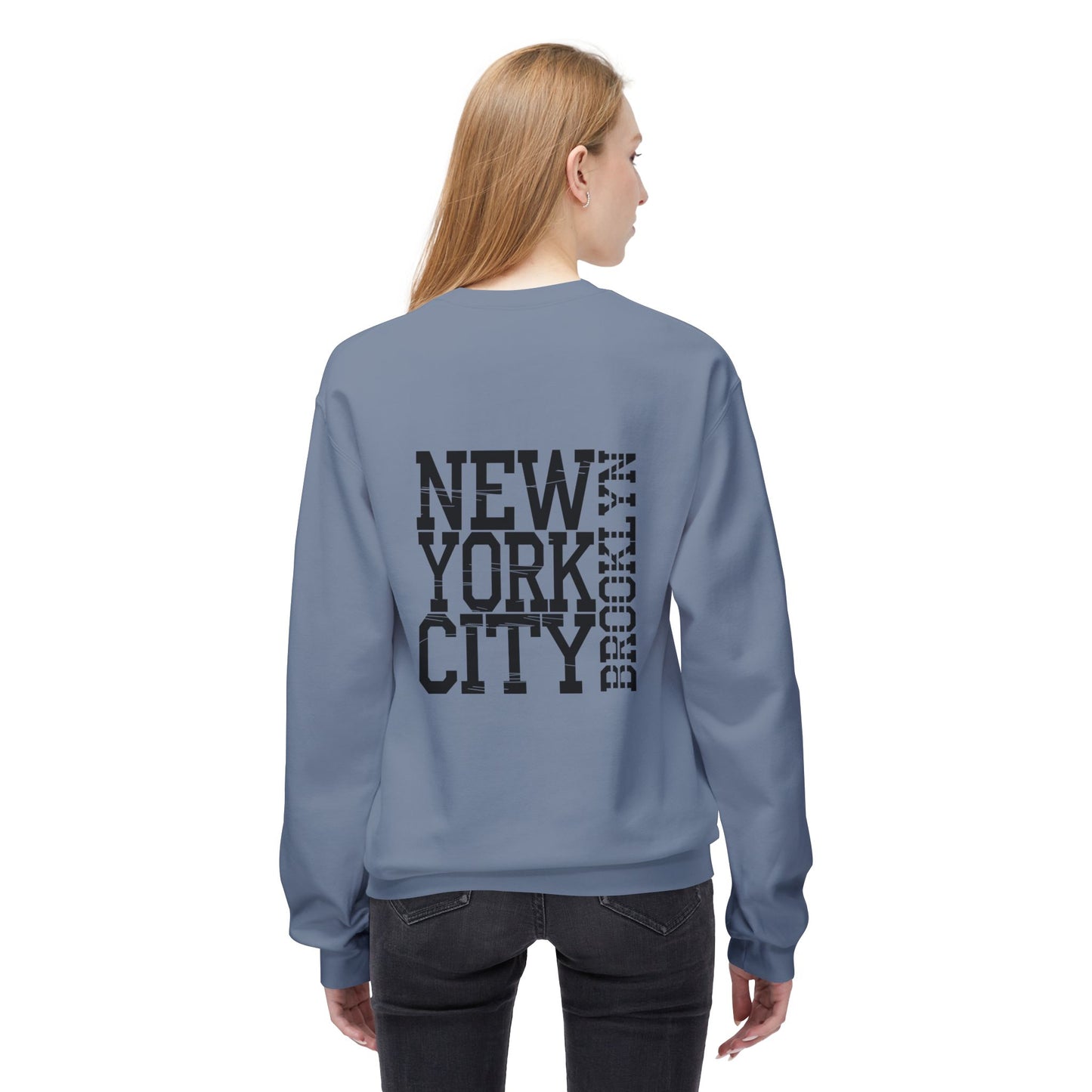 New York City Graphic Sweatshirt - Cozy Unisex Crewneck, Streetwear Style, Gift for NYC Lovers, Casual Wear, Travel Souvenir