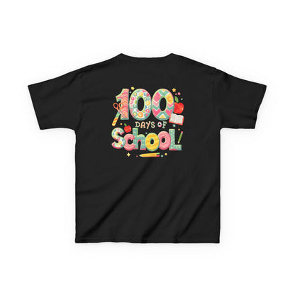 Kids School Celebration Tee - 100 Days of School, Class Shirt, Back to School Outfit, Fun Teacher Gift, Kids Education Apparel