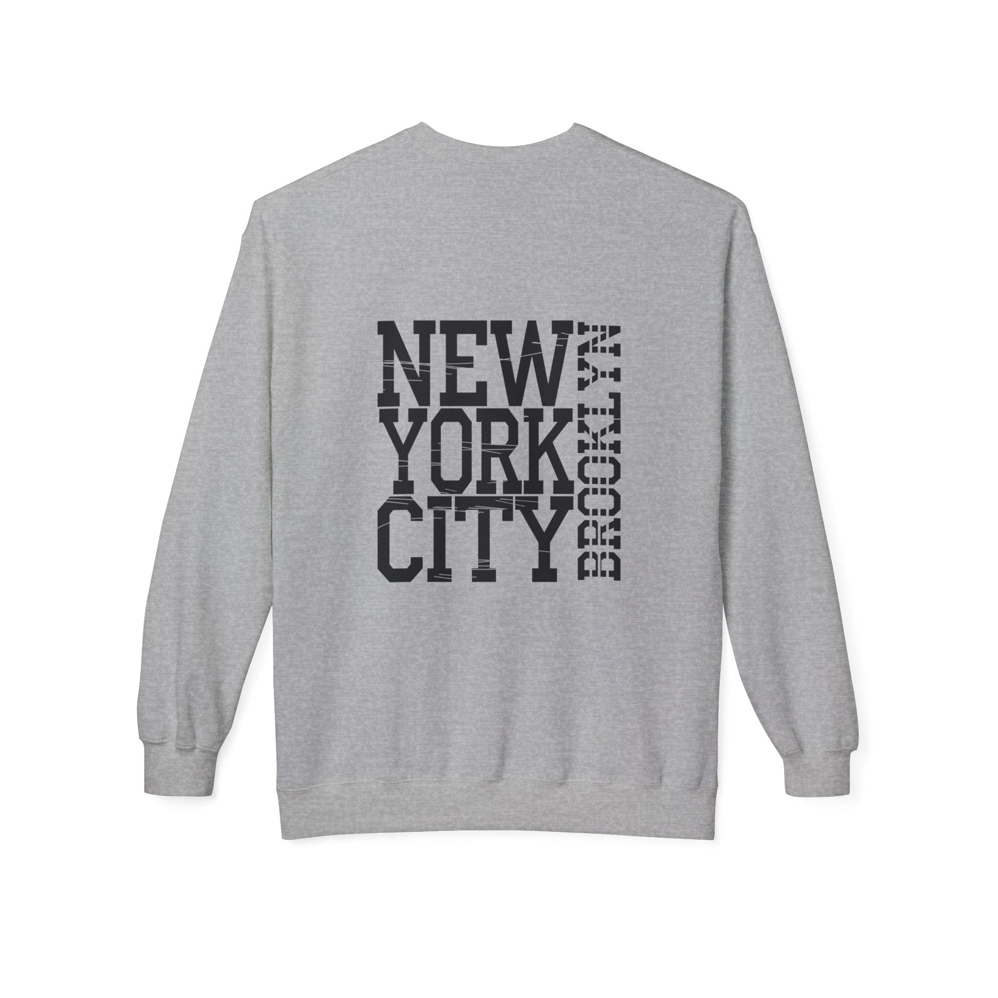 New York City Graphic Sweatshirt - Cozy Unisex Crewneck, Streetwear Style, Gift for NYC Lovers, Casual Wear, Travel Souvenir