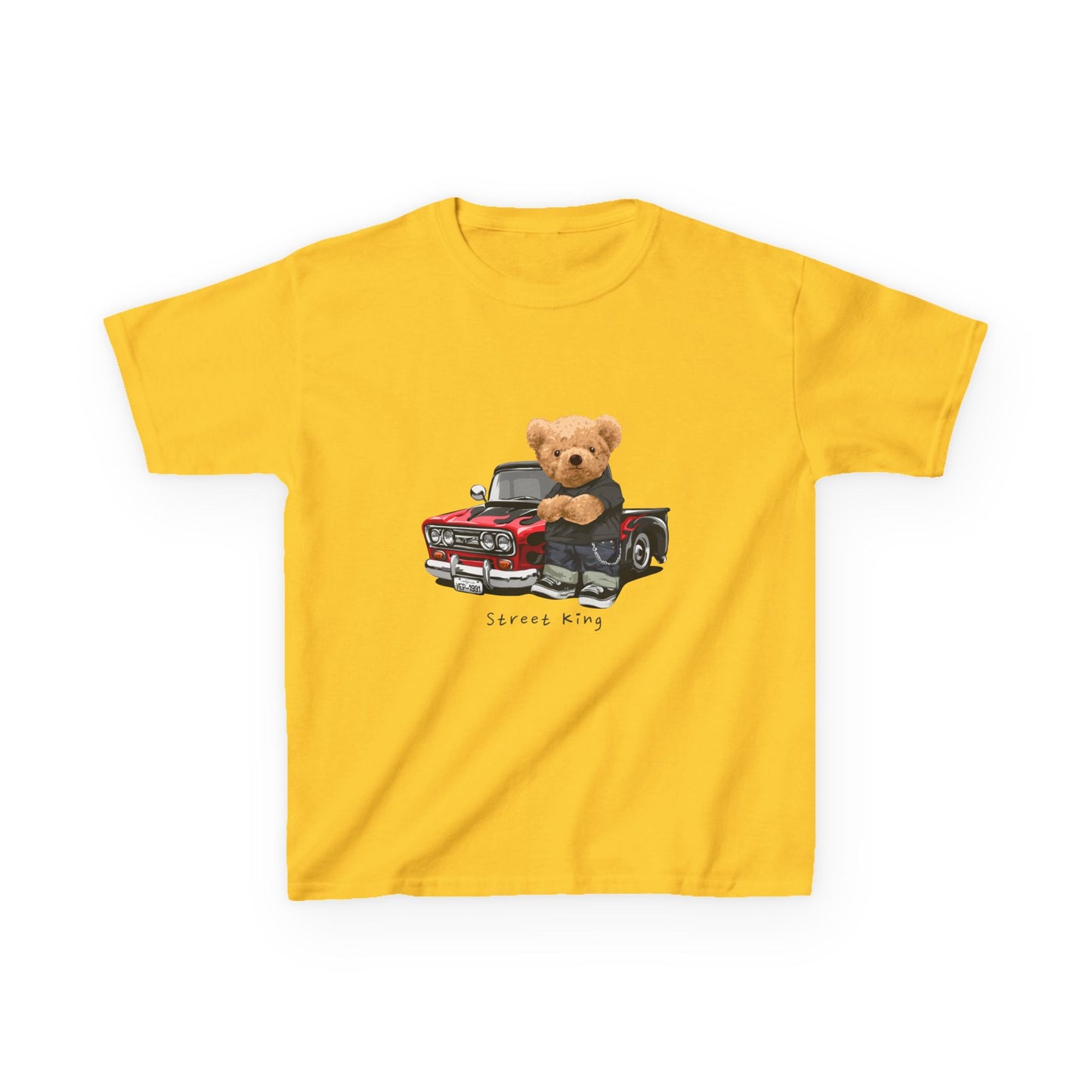 Adorable Kids Teddy Bear Tee, Fun Kids Shirt, Cute Casual Wear, Animal Lover Gift, Birthday Present, Childrens Clothing