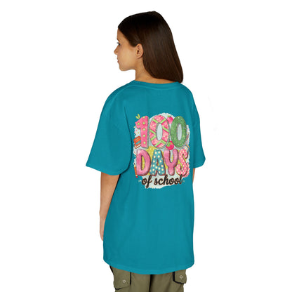Kids 100 Days of School Tee, Fun t-shirt for kids, Milestone celebration shirt, Perfect for school events, Unique kids' apparel