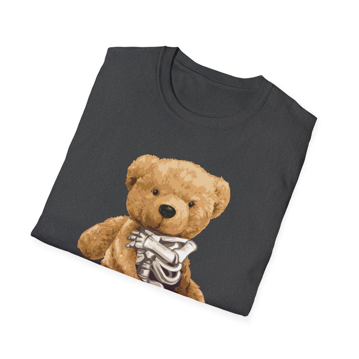 Cute Bear Graphic T-Shirt, Casual Cotton Tee, Fun Birthday Gift, Everyday Wear, Unique Animal Tee, Teddy Bear Shirt