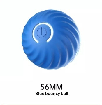 Pet Dog Rubber Ball Toys For Dogs Resistance To Bite Dog Chew Toys Puppy Pets Dogs Training Products Blue Jumping Ball