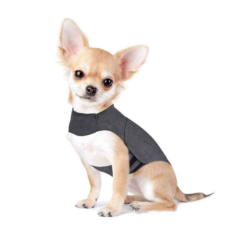 Pet Clothes Dog Anxiety Jacket Warm Vest Heather Gray