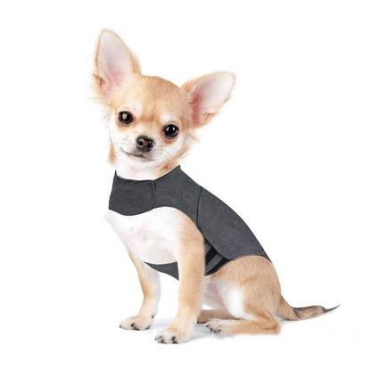 Pet Clothes Dog Anxiety Jacket Warm Vest Heather Gray