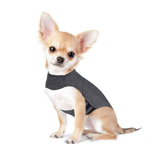 Pet Clothes Dog Anxiety Jacket Warm Vest Heather Gray
