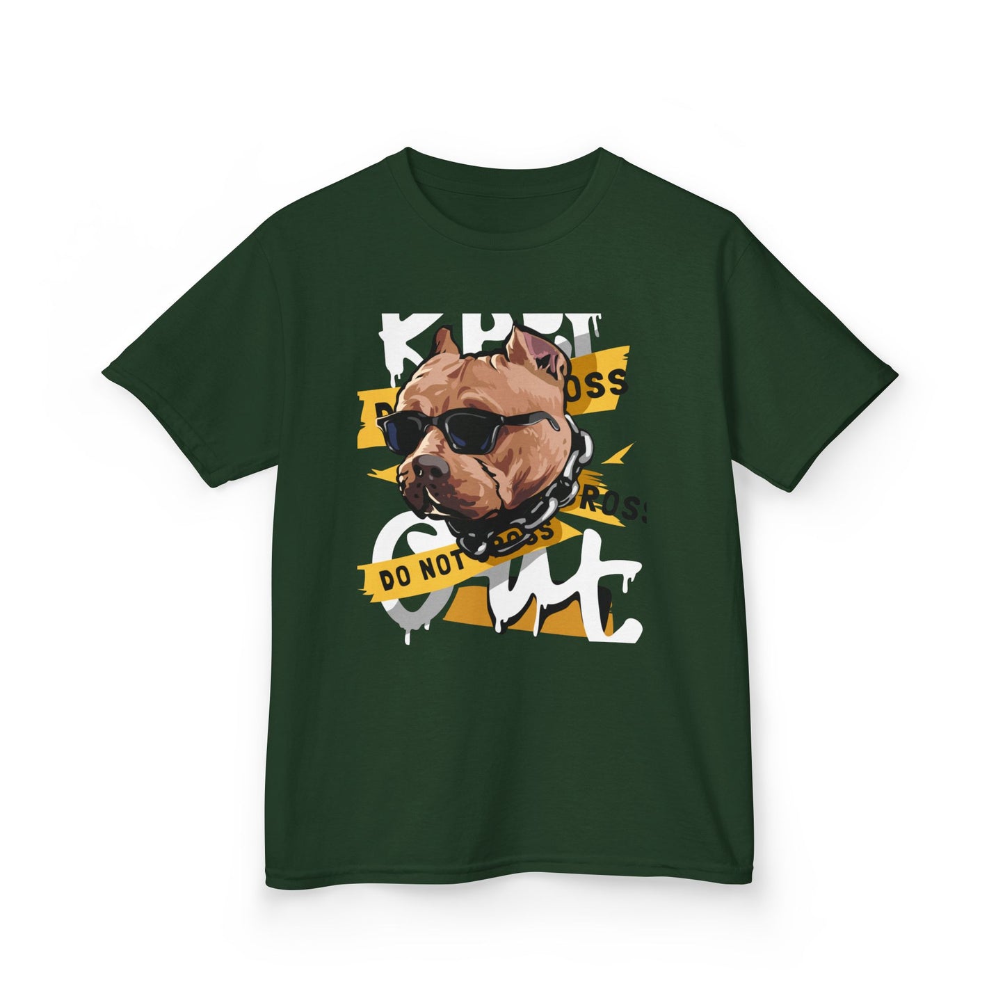 Cool Dog Graphic Kids Tee, Kids T-Shirt, Dog Lover Gift, Funny Animal Shirt, Birthday Gift, Casual Wear