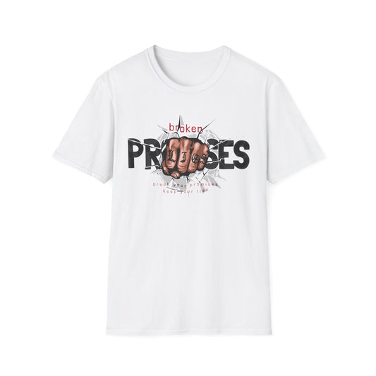 Empowering Unisex T-Shirt - Progress Design, Motivational Fashion, Gift for Achievers, Casual Wear, Fitness Apparel White