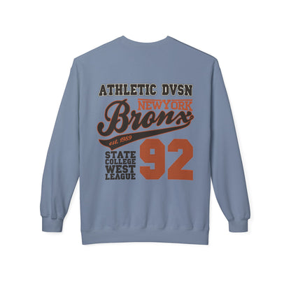 Vintage Athletic Crewneck Sweatshirt, Casual Pullover, Retro Style, Cozy Loungewear, Gift for Him/Her, Sports Fan Apparel