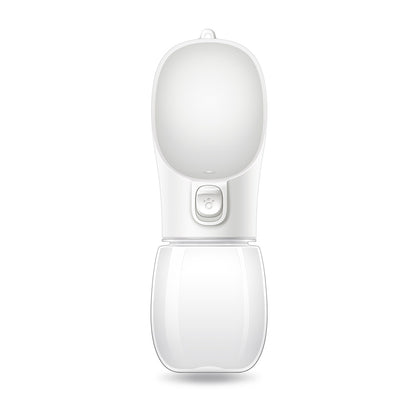 Portable Drinking Cup For Pets White