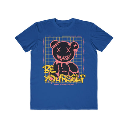 Urban Wear For Men - Be Yourself - Casual Streetwear, Positive Vibes, Gift for Him, Everyday Wear, Trendy Apparel Royal Blue