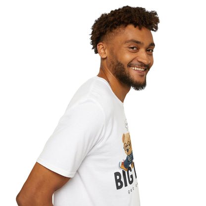 Playful Bear Graphic Tee - Unisex Softstyle T-Shirt, Casual Wear, Cute Gift, Birthday Shirt, Fun Statement Tee