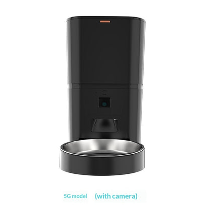 Video Camera With Adjustable Performance Pet Feeder 5G Night Vision Version