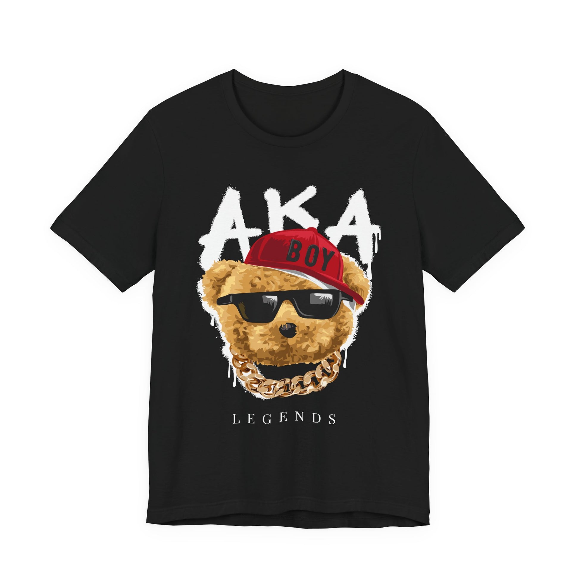 Legendary Bear Graphic Tee, Casual Summer Shirt, Bear Lover Gift, Hip-Hop Inspired T-Shirt, Streetwear Fashion Top, Unisex Apparel