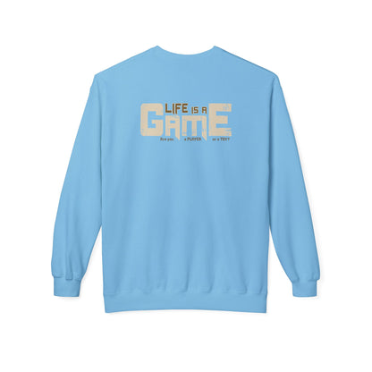 Game Life Unisex Sweatshirt, Soft Sweatshirt, Gamer Gift, Casual Wear, Birthday Gift, Inspirational Apparel