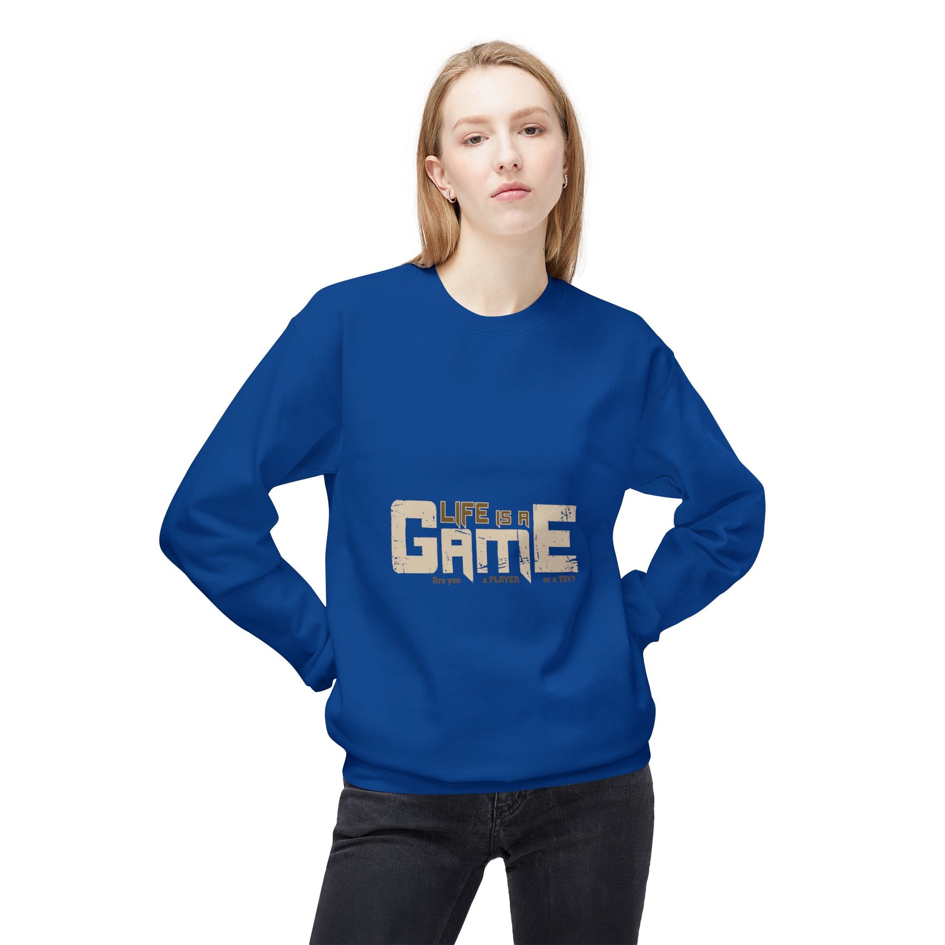 Game Life Unisex Sweatshirt, Soft Sweatshirt, Gamer Gift, Casual Wear, Birthday Gift, Inspirational Apparel