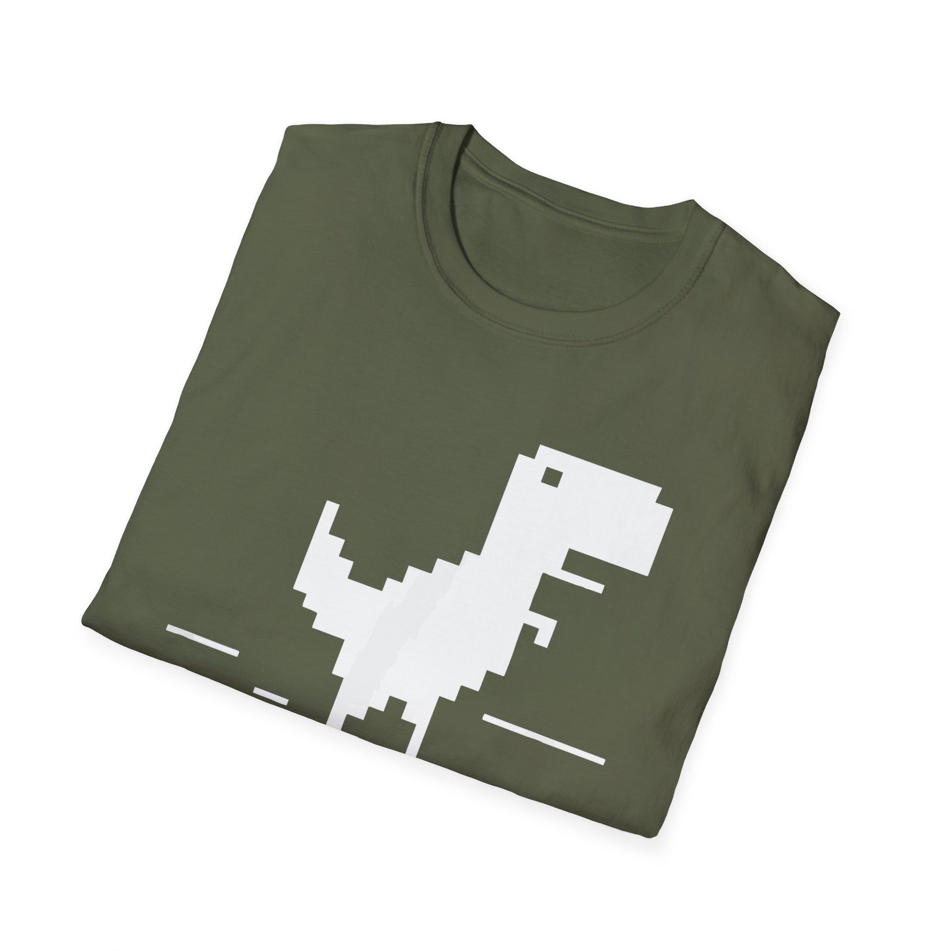 Retro Dinosaur Tee - I'm Offline T-Shirt | Perfect Gift for Gamers, Casual Wear, Retro Design, Birthday Surprise, Fun Gift