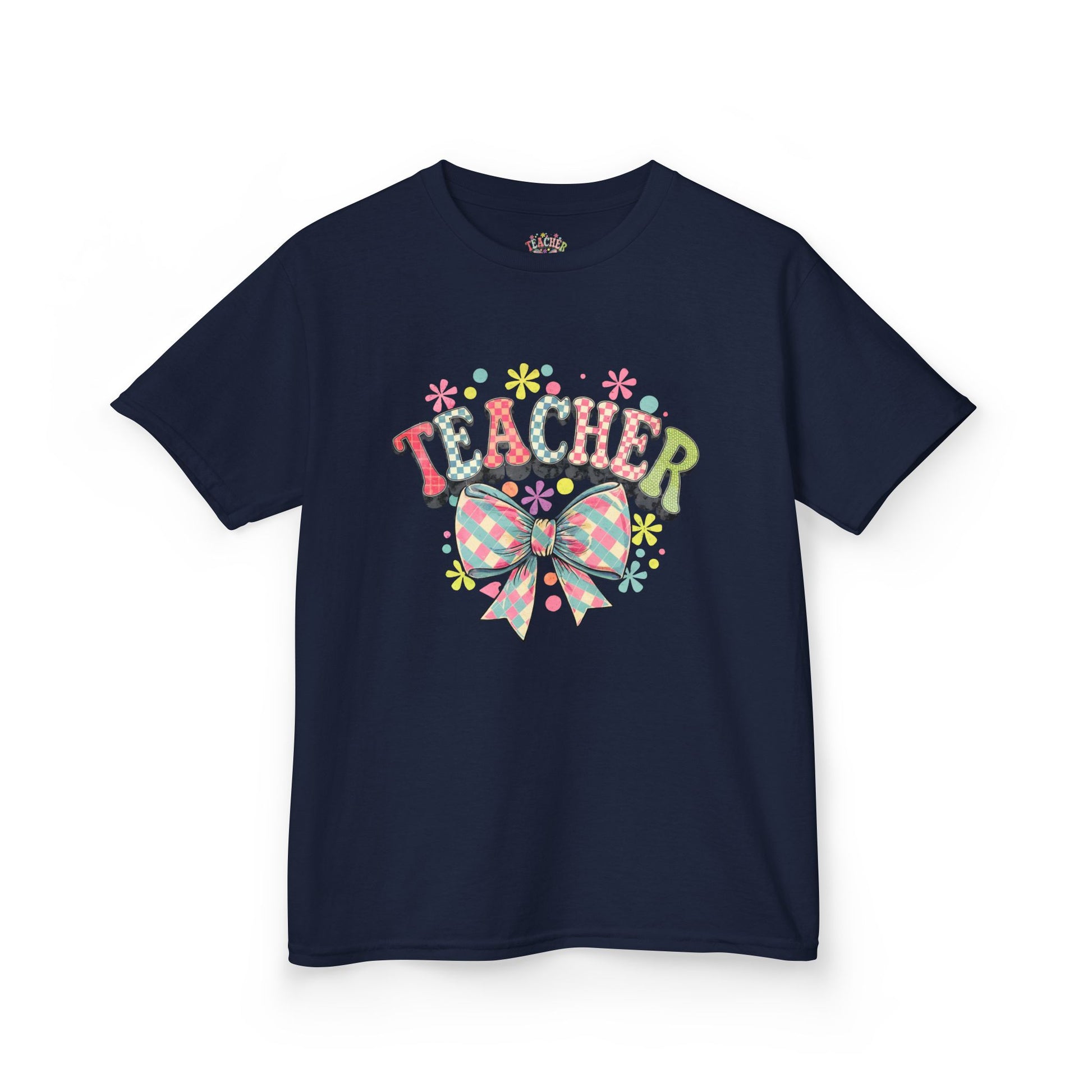 Cute Teacher Kids T-Shirt, Back to School Gift, Classroom Shirt, Kids Apparel, Teacher Appreciation Shirt, Fun Kids Tee Navy