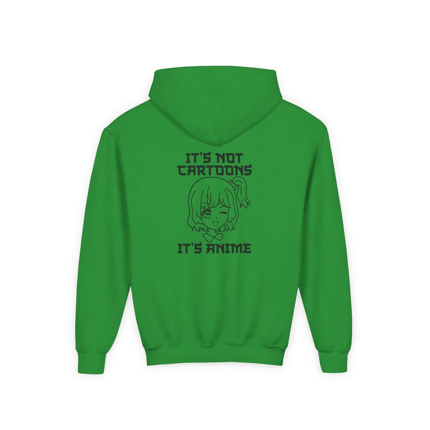 Anime Lover's Youth Hoodie - Anime Gift, Cartoon Humor, Youth Sweatshirt, Casual Wear, Gift for Fans