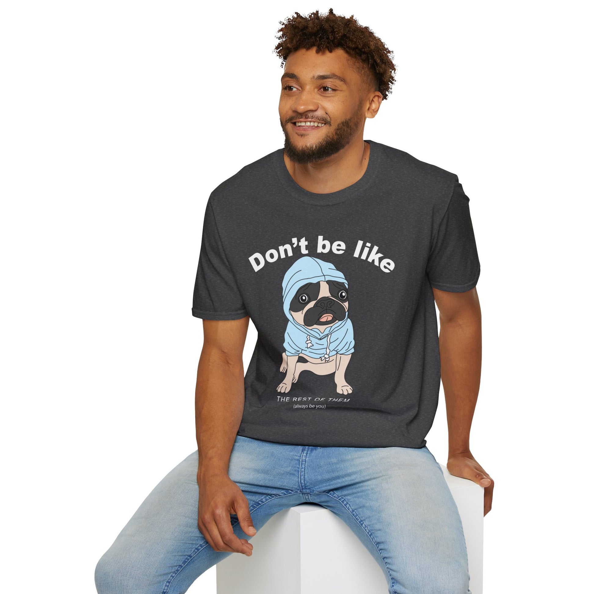 Fun Dog Graphic T-Shirt, Cute Pet Lover Tee, Dog Gifts, Animal Humor Shirt, Casual Everyday Wear