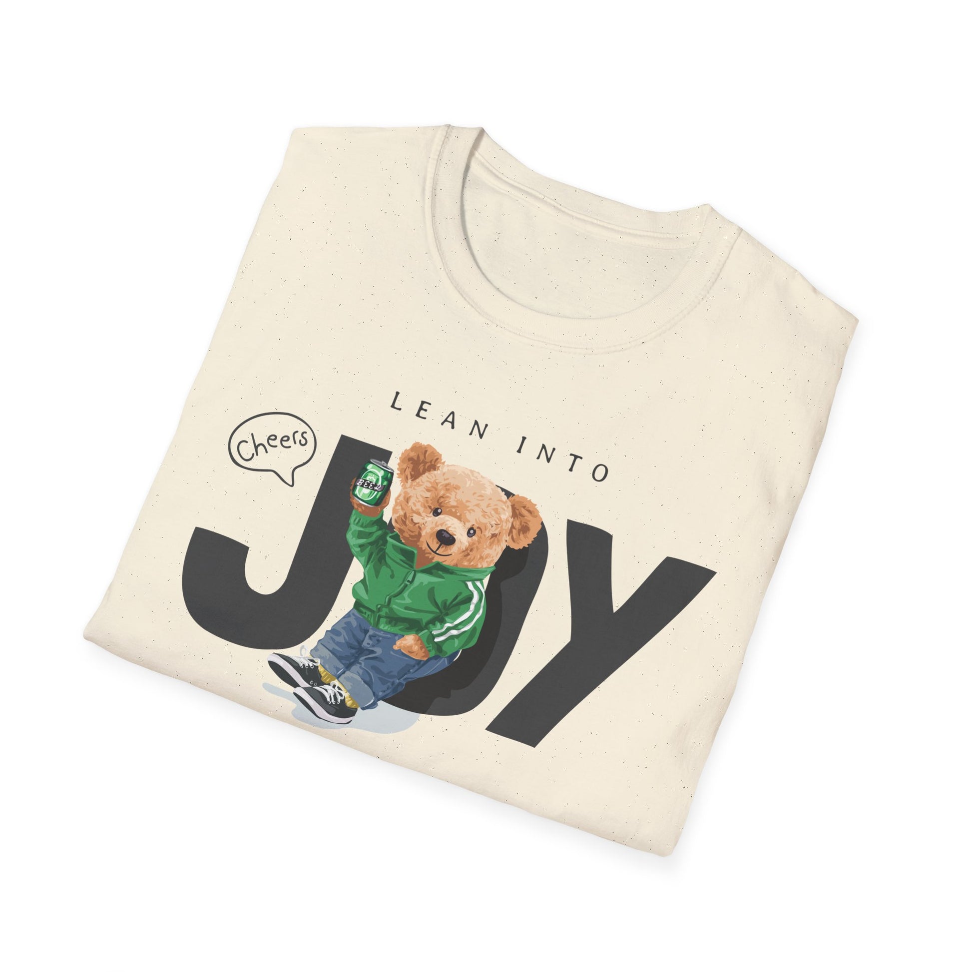 Joyful Animal Graphic T-Shirt, Unisex Tee, Cute Gift for Animal Lovers, Birthday Present, Casual Wear, Everyday Comfort