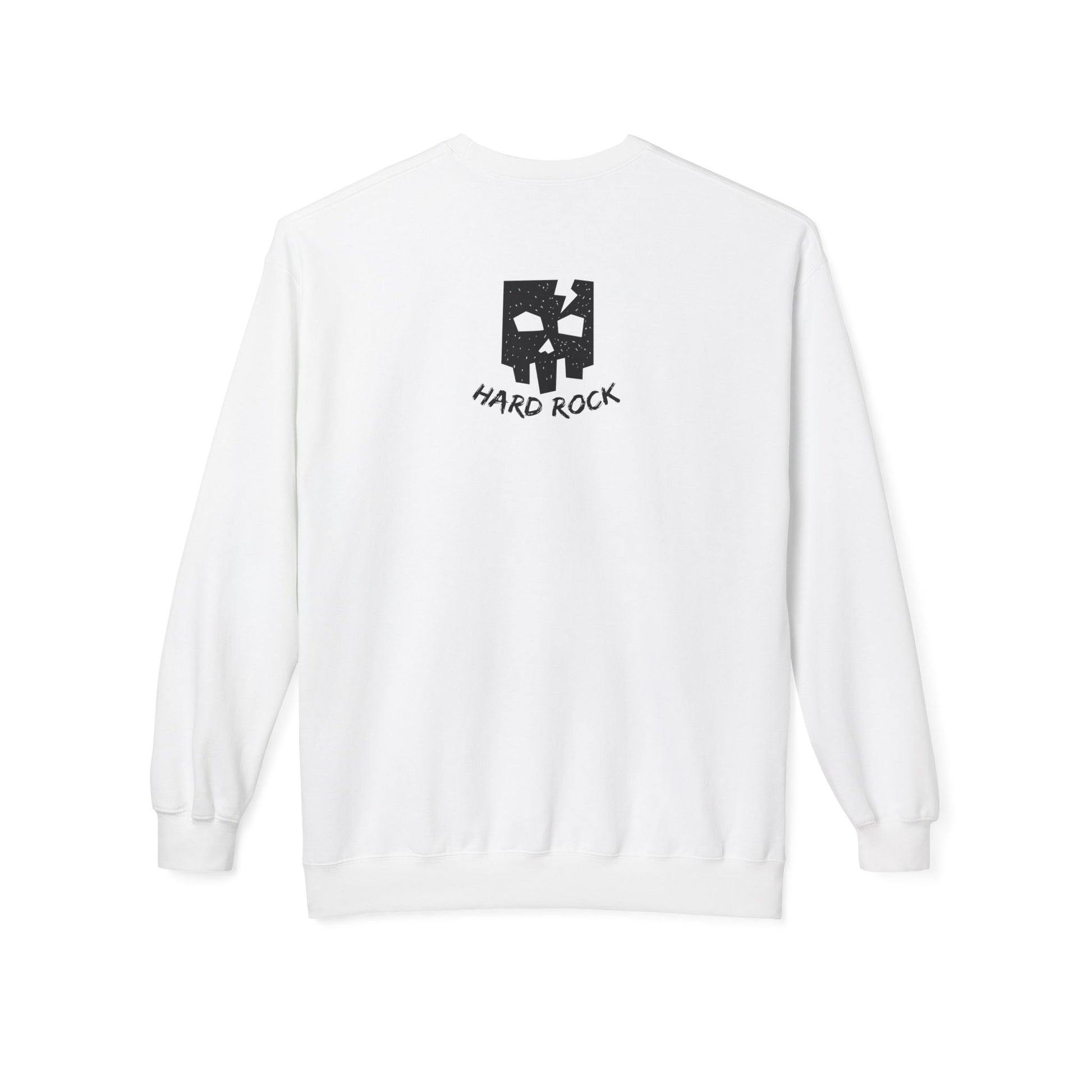 Unisex Hard Rock Sweatshirt, Cozy Music Lover Gift, Trendy Casual Wear, Perfect for Concerts, Birthday Present, Halloween Outfit