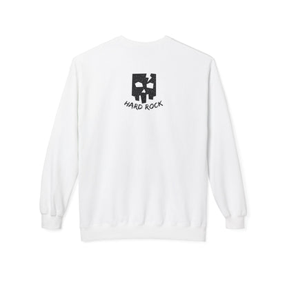 Unisex Hard Rock Sweatshirt, Cozy Music Lover Gift, Trendy Casual Wear, Perfect for Concerts, Birthday Present, Halloween Outfit
