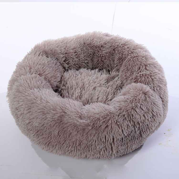 Plush pet nest Beige brown