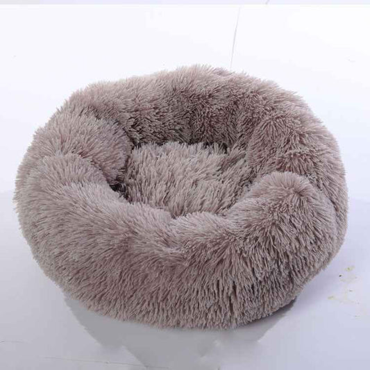 Plush pet nest Beige brown
