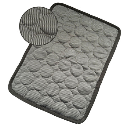 Dog Cooling Mat Summer Pets Cold Bed Extra Large For Small Big Dogs Pet Accessories Cat Durable Blanket Sofa Cat Ice Pad Blanket Pet Products Dark Gray
